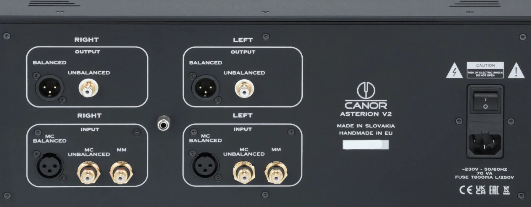 Canor Asterion V2 Tube Phono Preamplifier - Phono Preamp