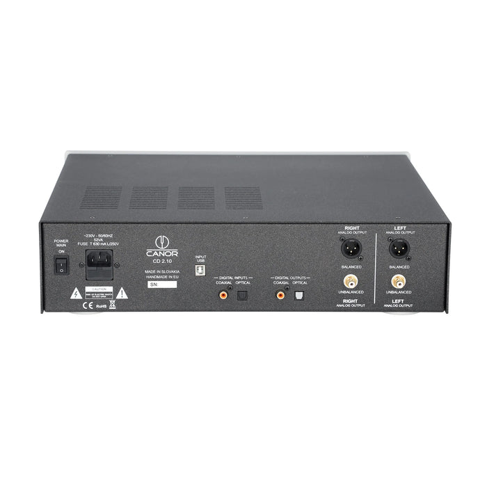 Canor CD 2.10 Tube CD Player and DAC - CD Player