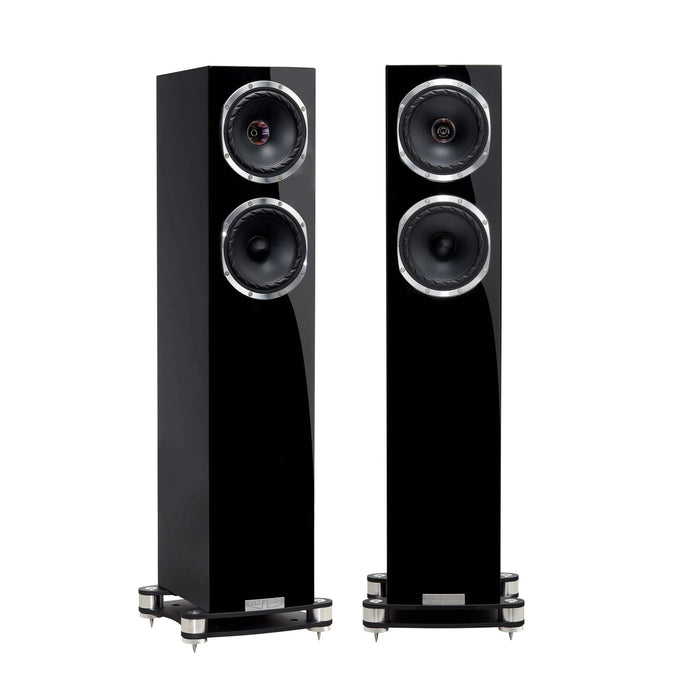 Fyne F501SP Floorstanding Speaker (Pair) Piano Gloss Black Home Speaker