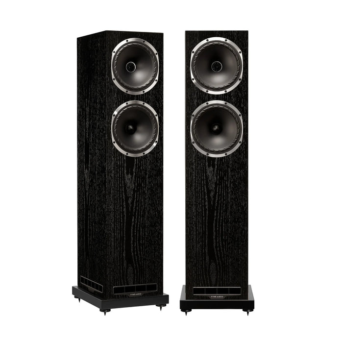 Fyne F502S Floorstanding Speaker (Pair) Black Oak Home Speaker