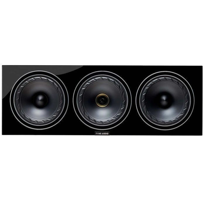 Fyne F57SP 6 Center Speaker Piano Gloss Black Home Speaker