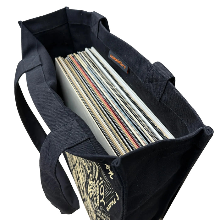 HumminGuru Vinyl Record Tote Bag - Lifestyle