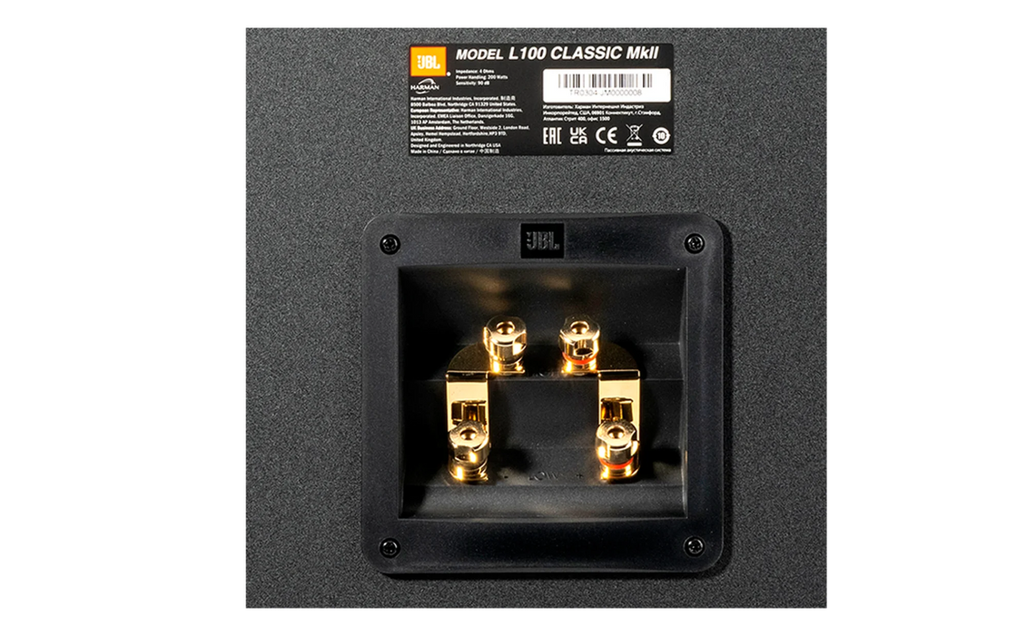 JBL L100 Classic MKII Bookshelf Speaker (Pair) - Home Speaker