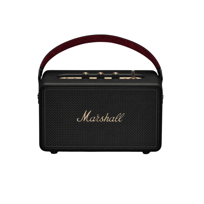 Marshall Kilburn III Portable Bluetooth Speaker - Black and Brass - Wireless Portable Speaker