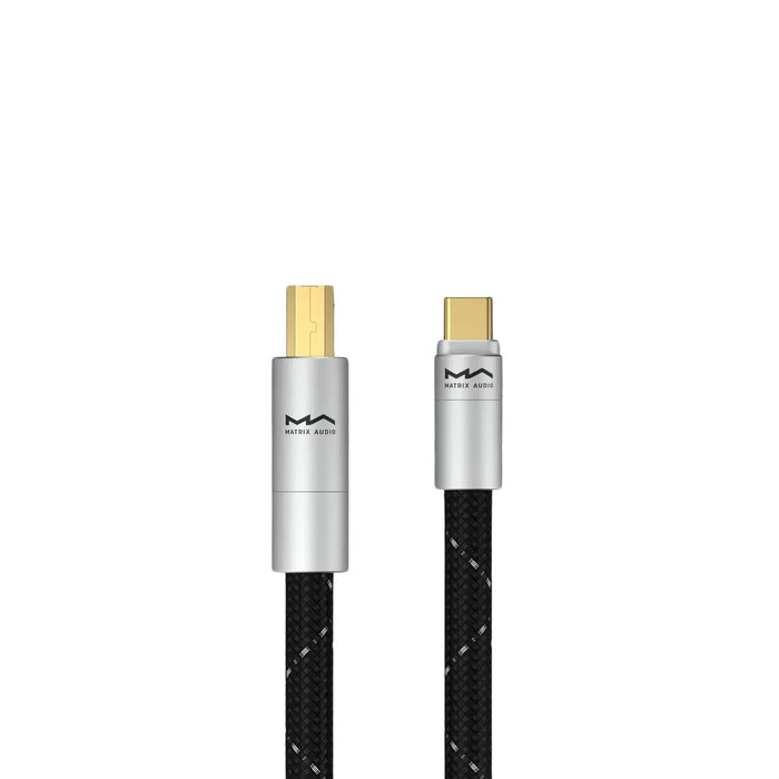 Matrix Audio USB 2.0 OCC USB C to B Digital Interconnect Cable - 1.2m - Cable