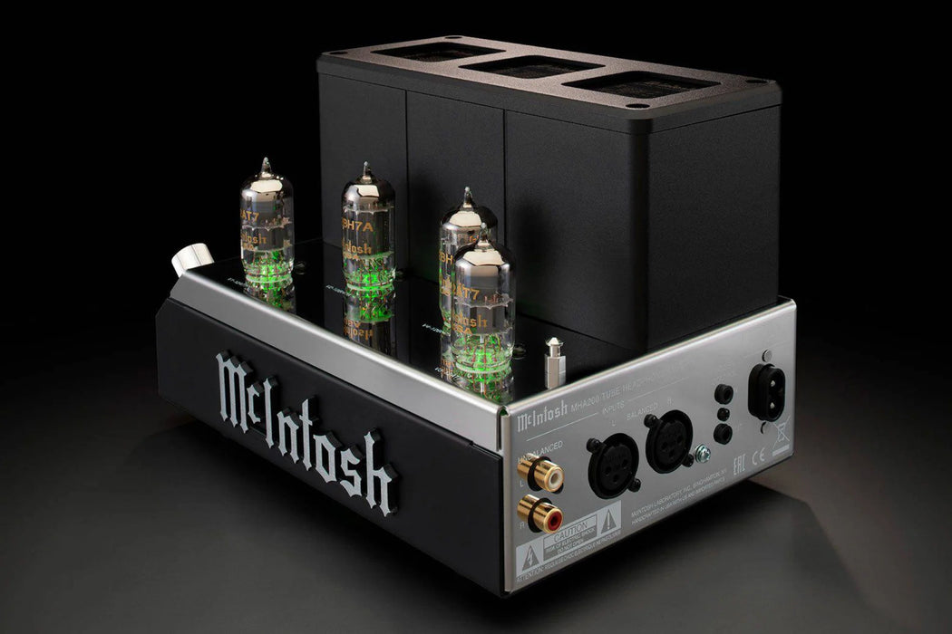 McIntosh MHA200 - Audiophile Headphone Vacuum Tube Amplifier - The Audio Co.