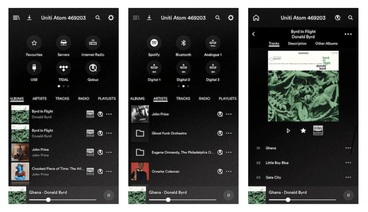 Naim Uniti Atom - Wireless Multi-Room Hi-Res Music Streamer Amplifier - The Audio Co.