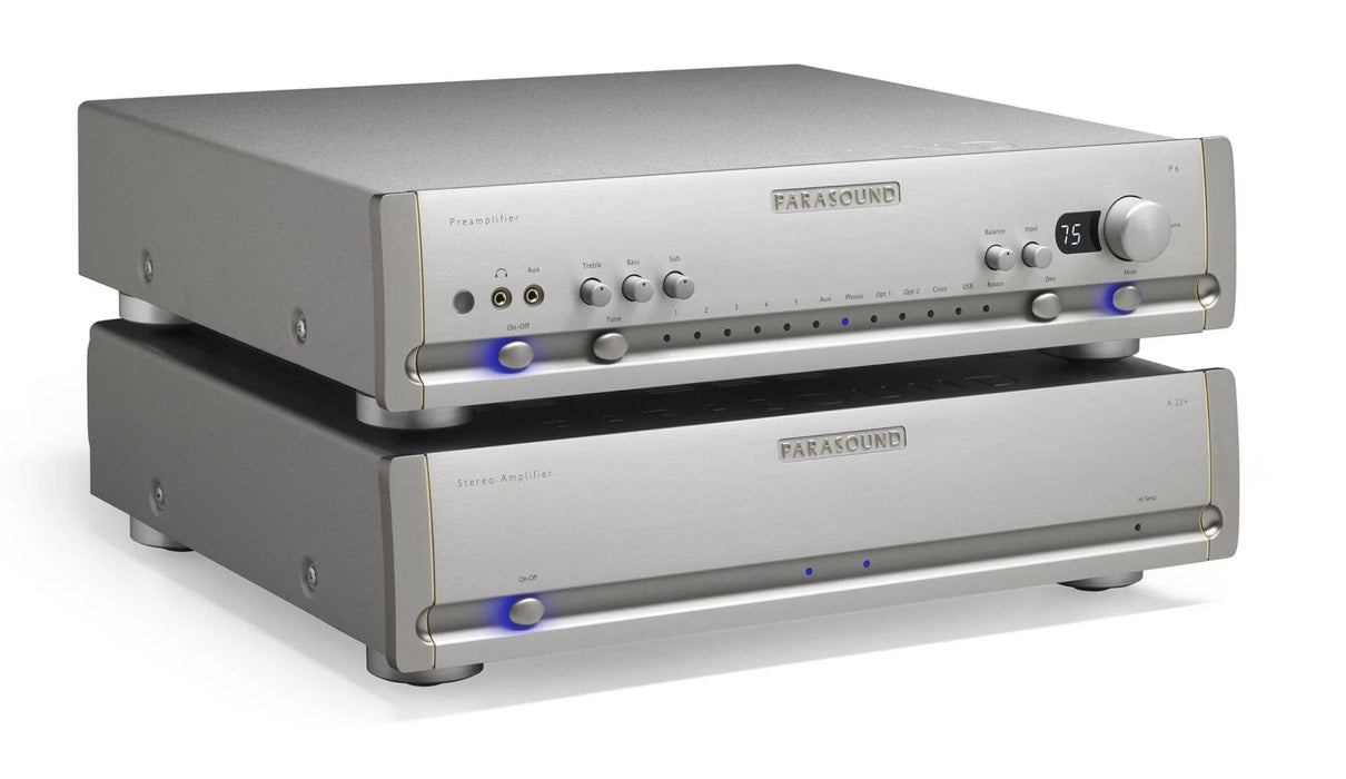 Parasound A23+ Halo - Audiophile Stereo Power Amplifier - The Audio Co.