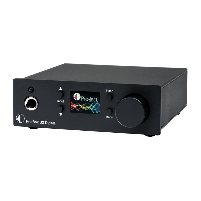 Pro-Ject Pre Box S2 Digital Digital-to-Analog Convertor - Black - DAC