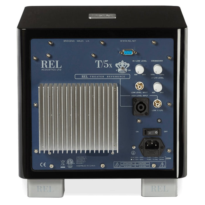 REL T/5x - 8inch Powered Subwoofer - The Audio Co.