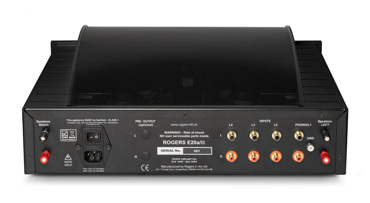 Rogers E20a/ii Integrated Tube Amplifier - Integrated Amplifier