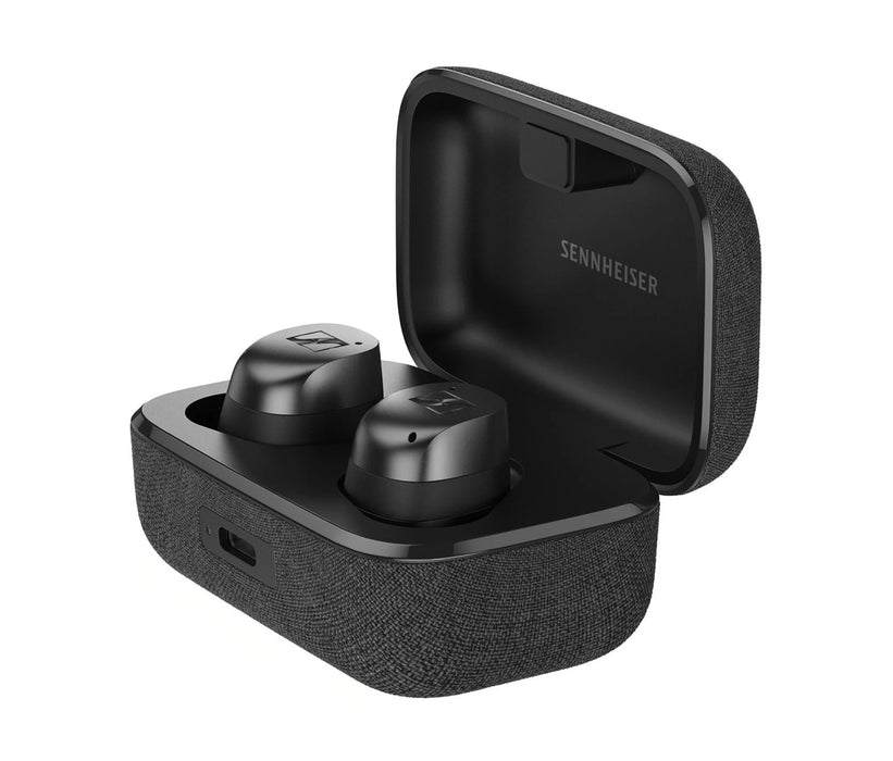Sennheiser MOMENTUM True Wireless 4 Noise-Cancelling Earphones - Black Graphite - Wireless Headphones