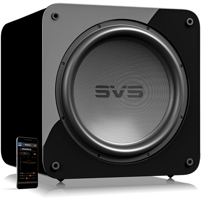 SVS SB-5000 R|Evolution 15inch Powered Subwoofer - Piano Black Gloss - Home Subwoofer