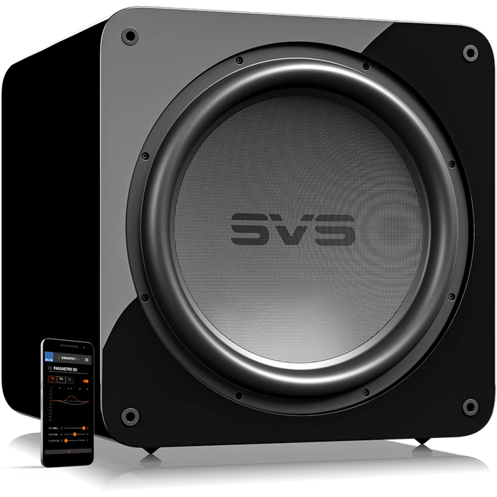 SVS SB17-Ultra R|Evolution 17inch Powered Subwoofer - Piano Black Gloss - Home Subwoofer