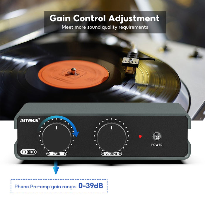 AIYIMA T3 Pro Phono Preamplifier