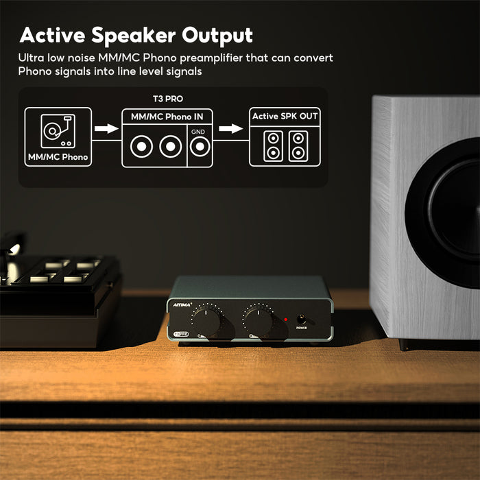 AIYIMA T3 Pro Phono Preamplifier