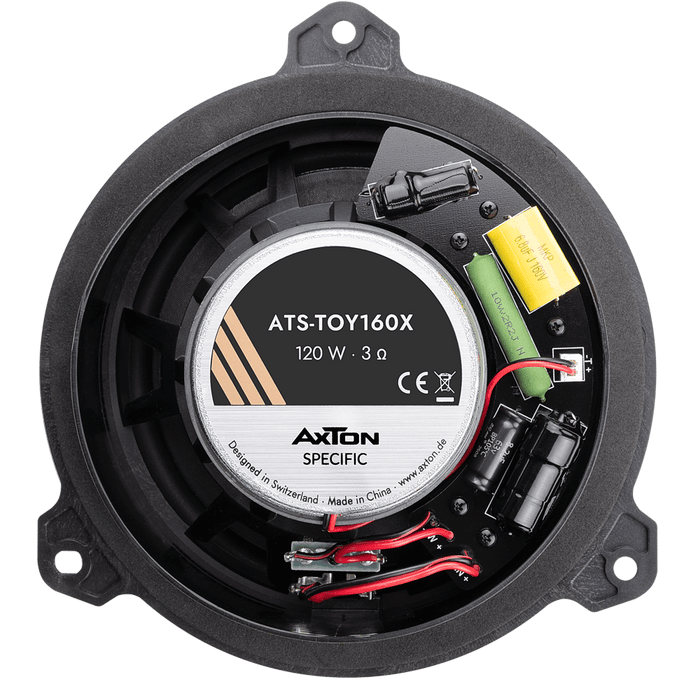 Axton SPECIFIC ATS-TOY160X 2Way Plug & Play Coaxial Speaker Set for TOYOTA | The Audio Co.