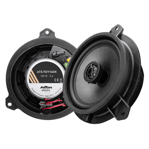 Axton SPECIFIC ATS-TOY160X 2Way Plug & Play Coaxial Speaker Set for TOYOTA | The Audio Co.
