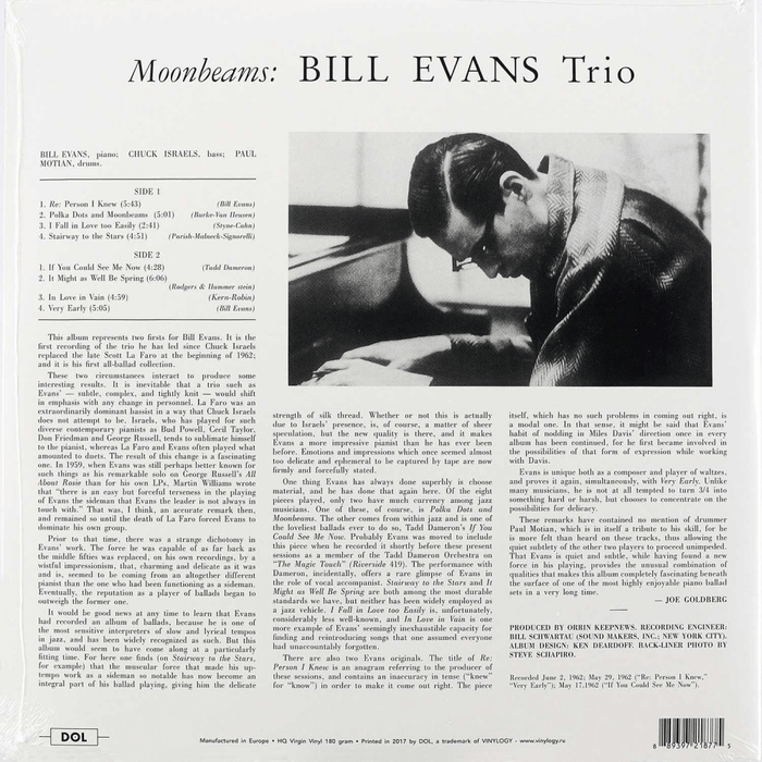 Bill Evans Trio - Moon Beams | The Audio Co.