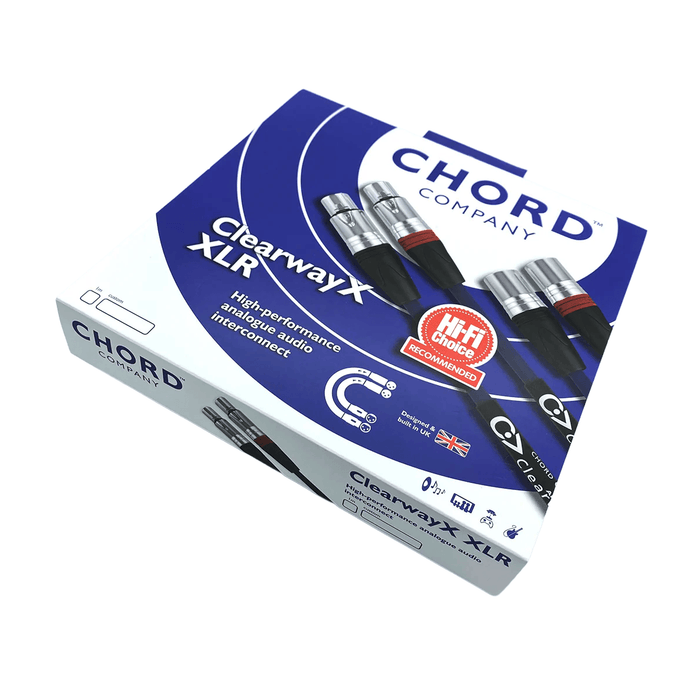 Chord ClearwayX ARAY XLR Interconnect Cable | The Audio Co.