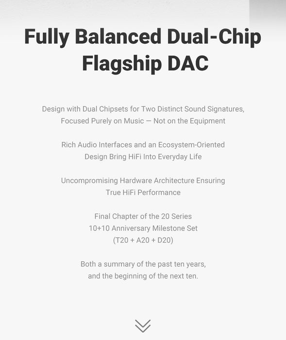 AIYIMA D20 Fully Balanced Dual-Chip DAC