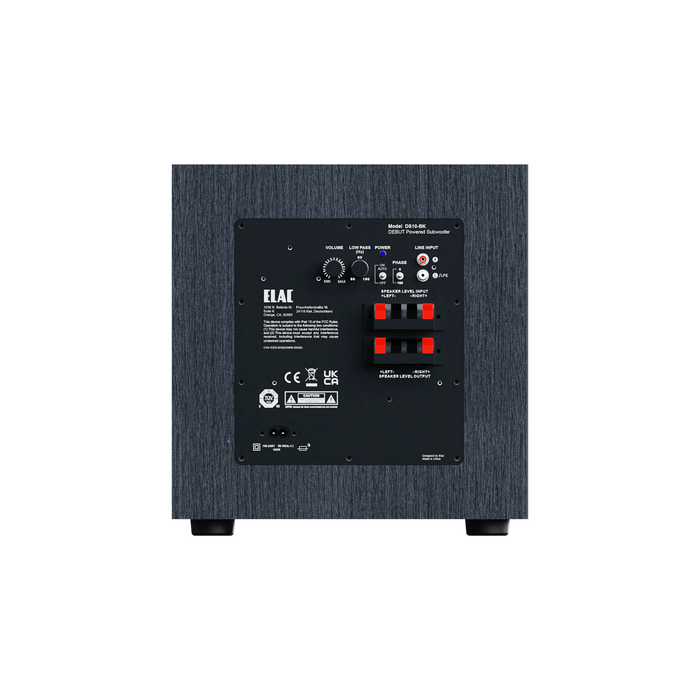 ELAC Debut 3.0 DS103 10inch Powered Subwoofer | The Audio Co.