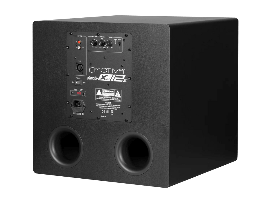 Emotiva Airmotiv XS12e 12inch Powered Subwoofer | The Audio Co.