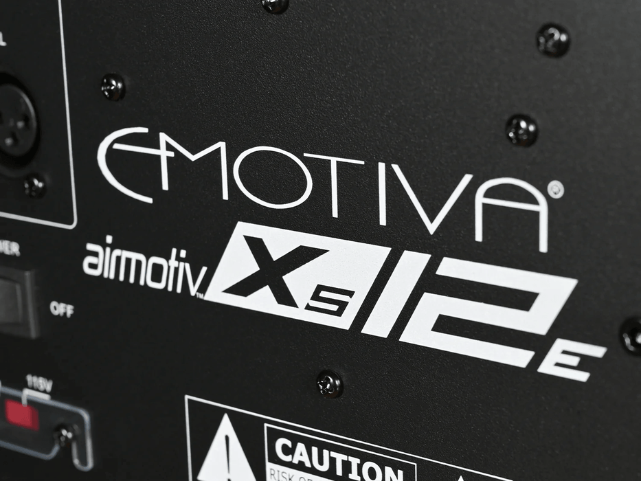 Emotiva Airmotiv XS12e 12inch Powered Subwoofer | The Audio Co.
