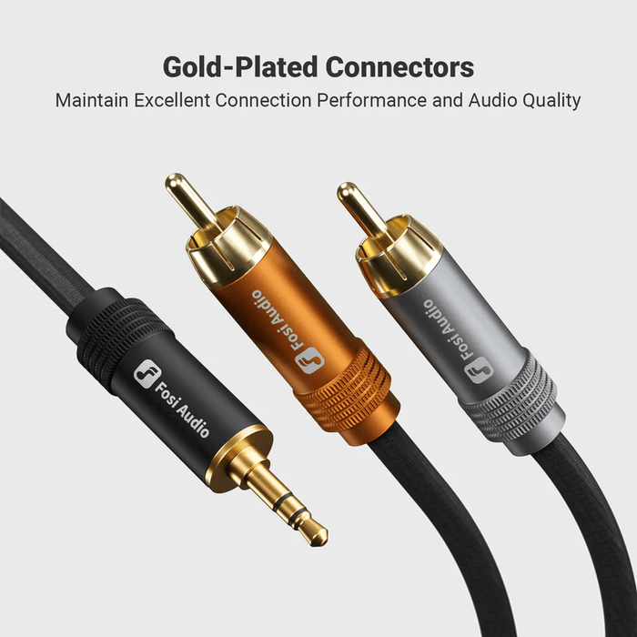 Fosi 3.5mm Interconnect Cable | The Audio Co.