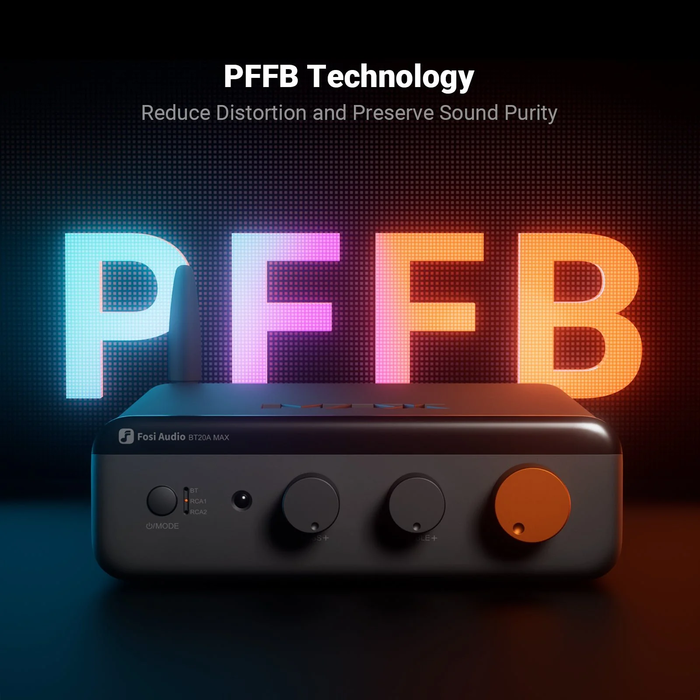 Fosi BT20A MAX Bluetooth Stereo Power Amplifier | The Audio Co.