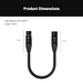 Fosi XLR Balanced Interconnect Cable | The Audio Co.