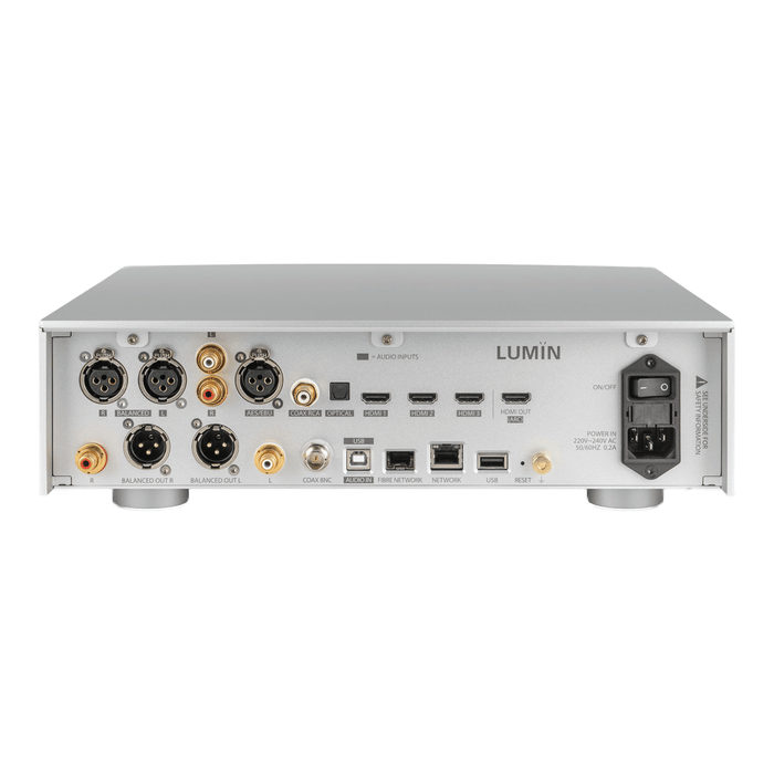 Lumin P2 Network Music Streamer DAC Preamplifier | The Audio Co.