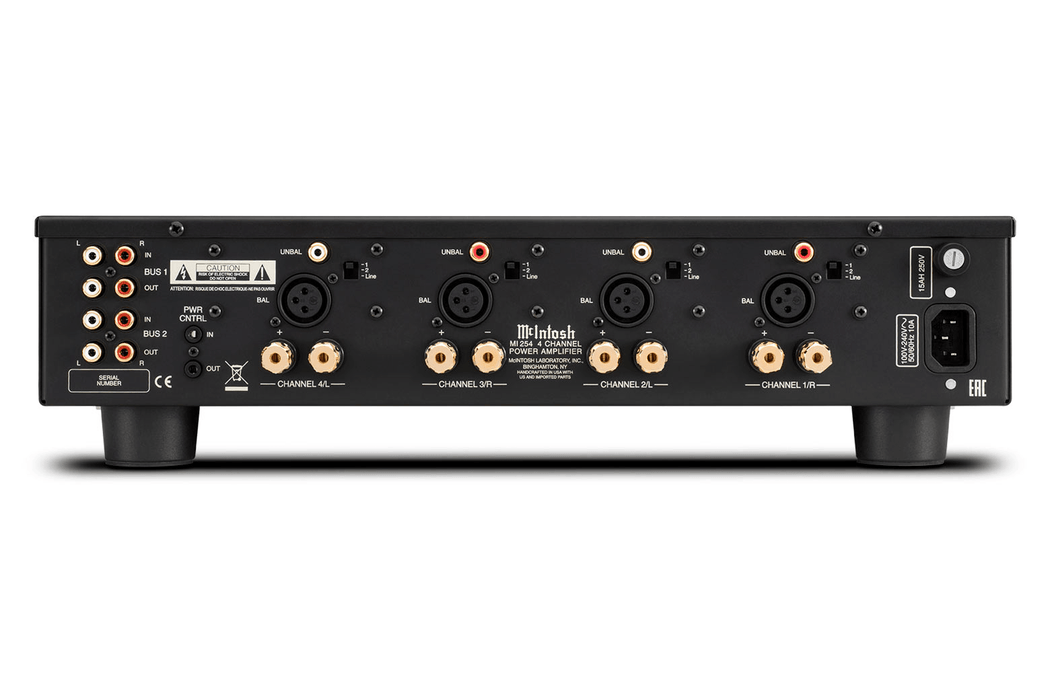 McIntosh MI254 4 Channel Power Amplifier | The Audio Co.