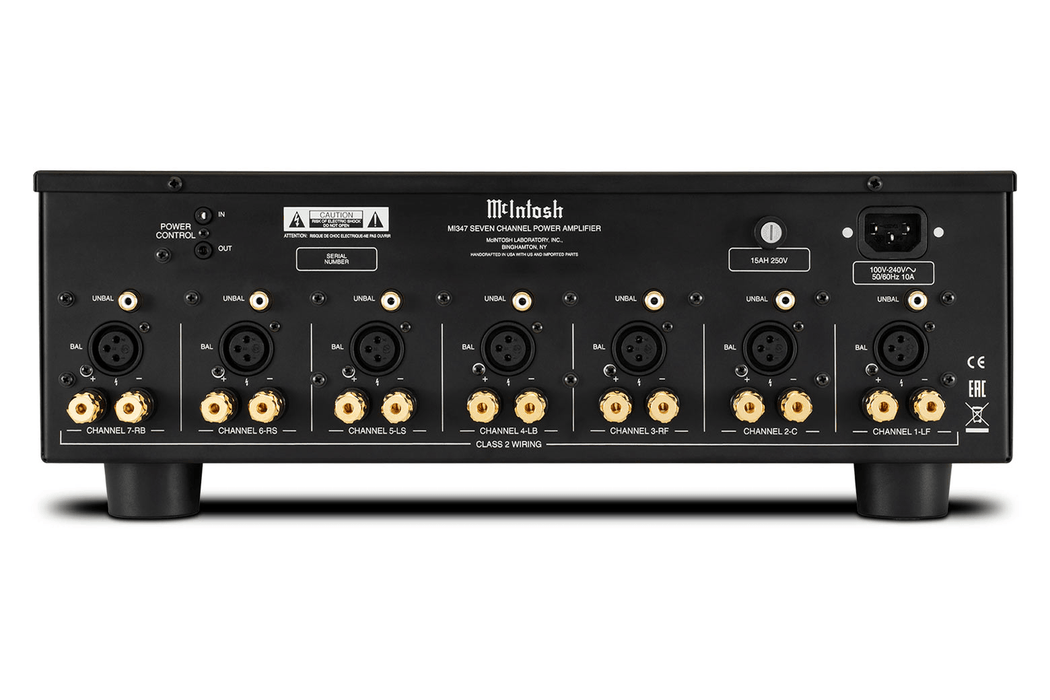 McIntosh MI347 7 Channel Power Amplifier | The Audio Co.
