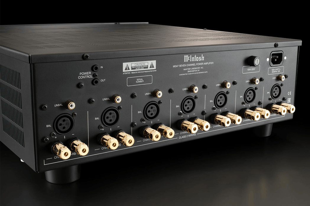 McIntosh MI347 7 Channel Power Amplifier | The Audio Co.