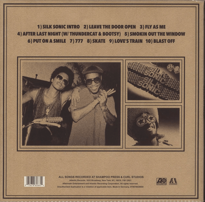 Silk Sonic aka Bruno Mars & Anderson .Paak - An Evening With Silk Sonic | The Audio Co.