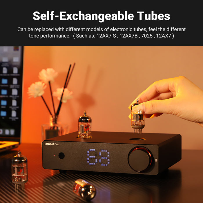 AIYIMA T20 Balanced Tube Preamplifier