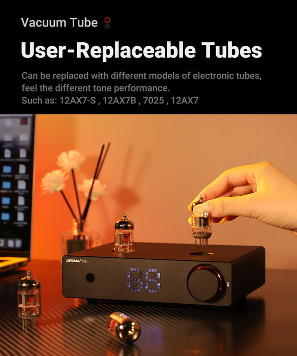 AIYIMA T20 Balanced Tube Preamplifier
