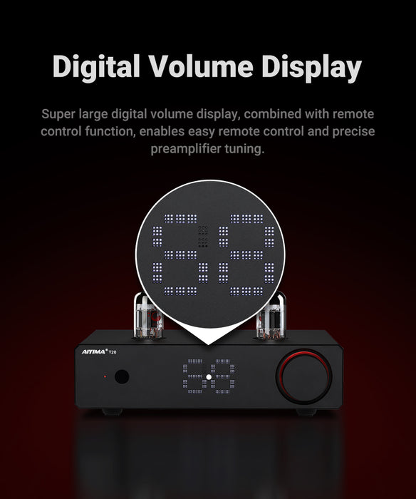 AIYIMA T20 Balanced Tube Preamplifier