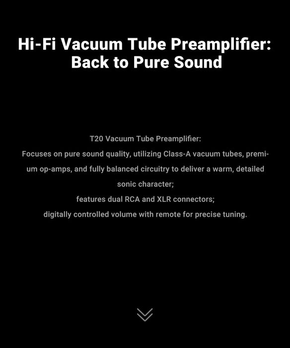 AIYIMA T20 Balanced Tube Preamplifier