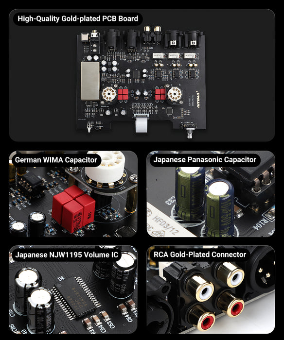 AIYIMA T20 Balanced Tube Preamplifier
