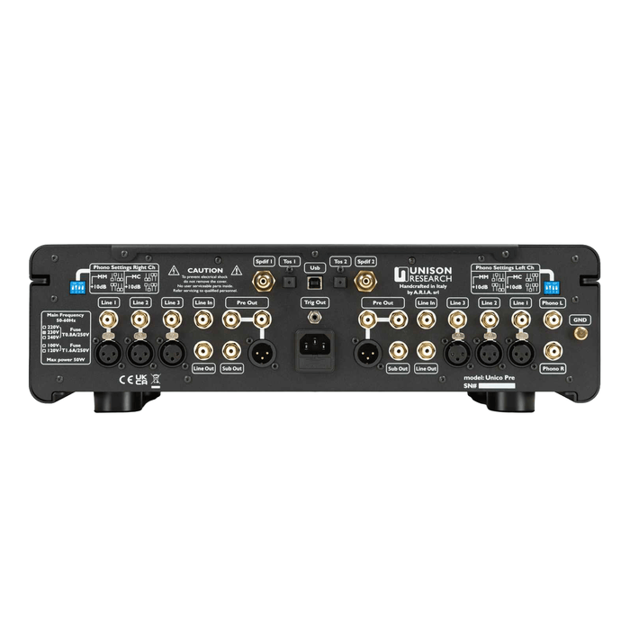 Unison Research Unico Pre v2 Hybrid Preamplifier | The Audio Co.
