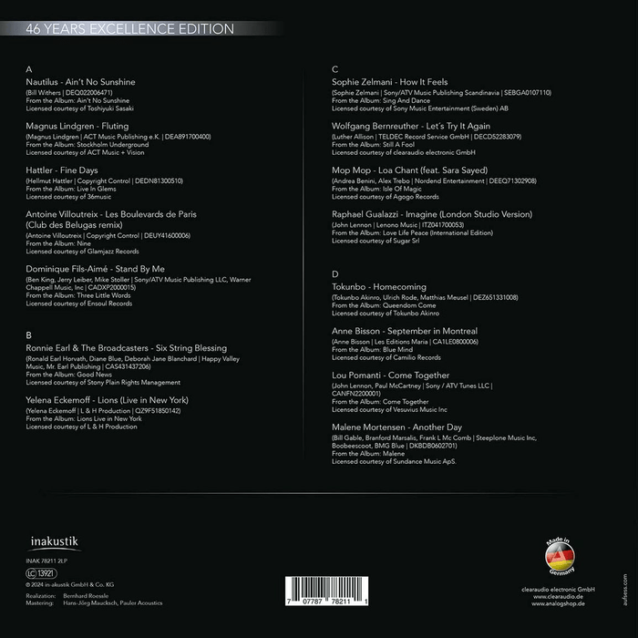 Various - Clearaudio: 46 Years Excellence Edition | The Audio Co.