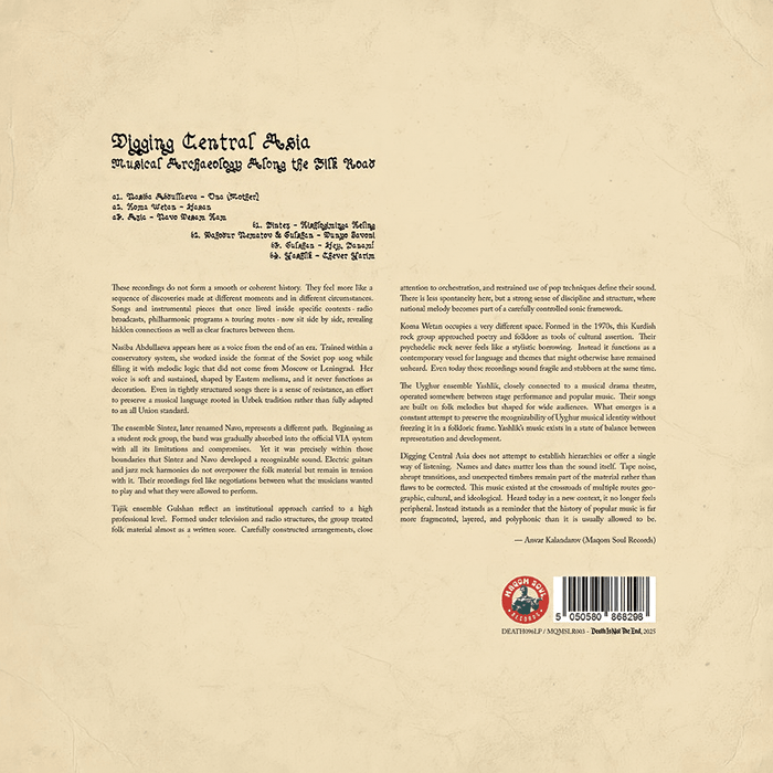 Various - Digging Central Asia : Musical Archaeology Along The Silk Road | The Audio Co.