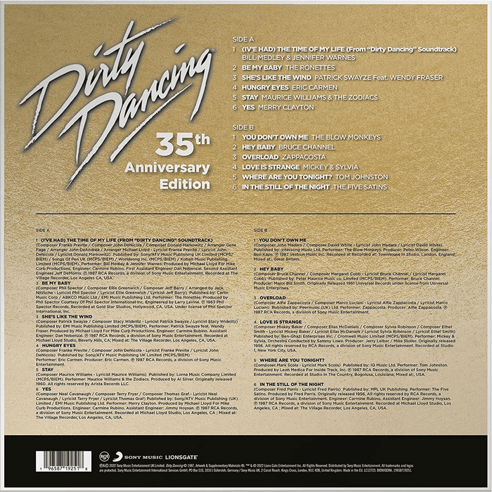 Various - Dirty Dancing [35th Anniversary Edition] | The Audio Co.