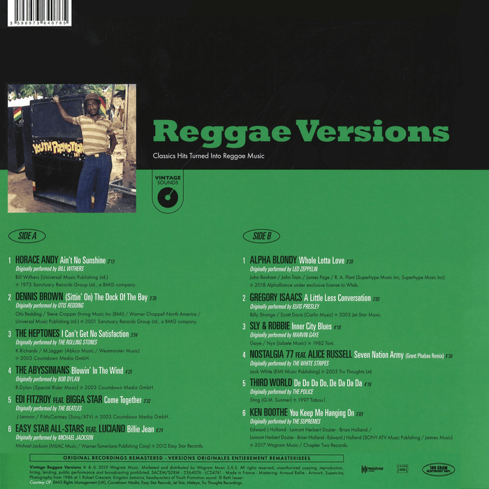 Various - Reggae Versions : Classic Hits Turned Into Reggae Music | The Audio Co.