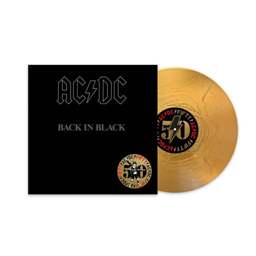 AC/DC - Back in Black [50th Anniversary Edition] - 50th Anniversary Edition Vinyl LP [Gold] - Music