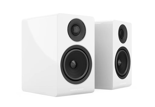 Acoustic Energy AE300 Bookshelf Speaker (Pair) - Piano Gloss White - Home Speaker