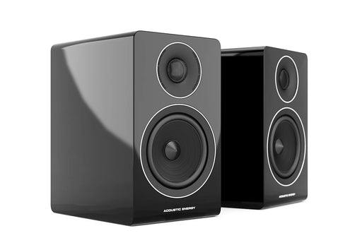 Acoustic Energy AE300 Bookshelf Speaker (Pair) - Piano Gloss Black - Home Speaker