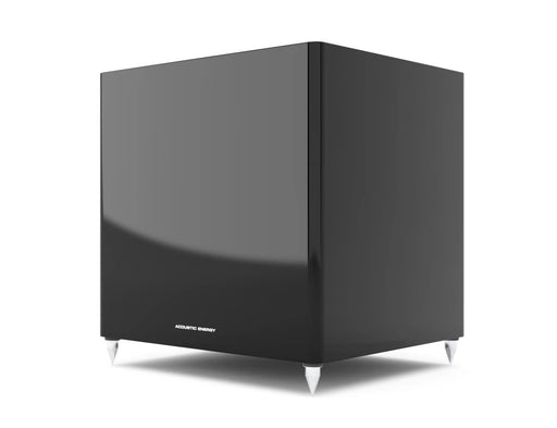 Acoustic Energy AE308 12inch Powered Subwoofer - Piano Gloss Black - Home Subwoofer